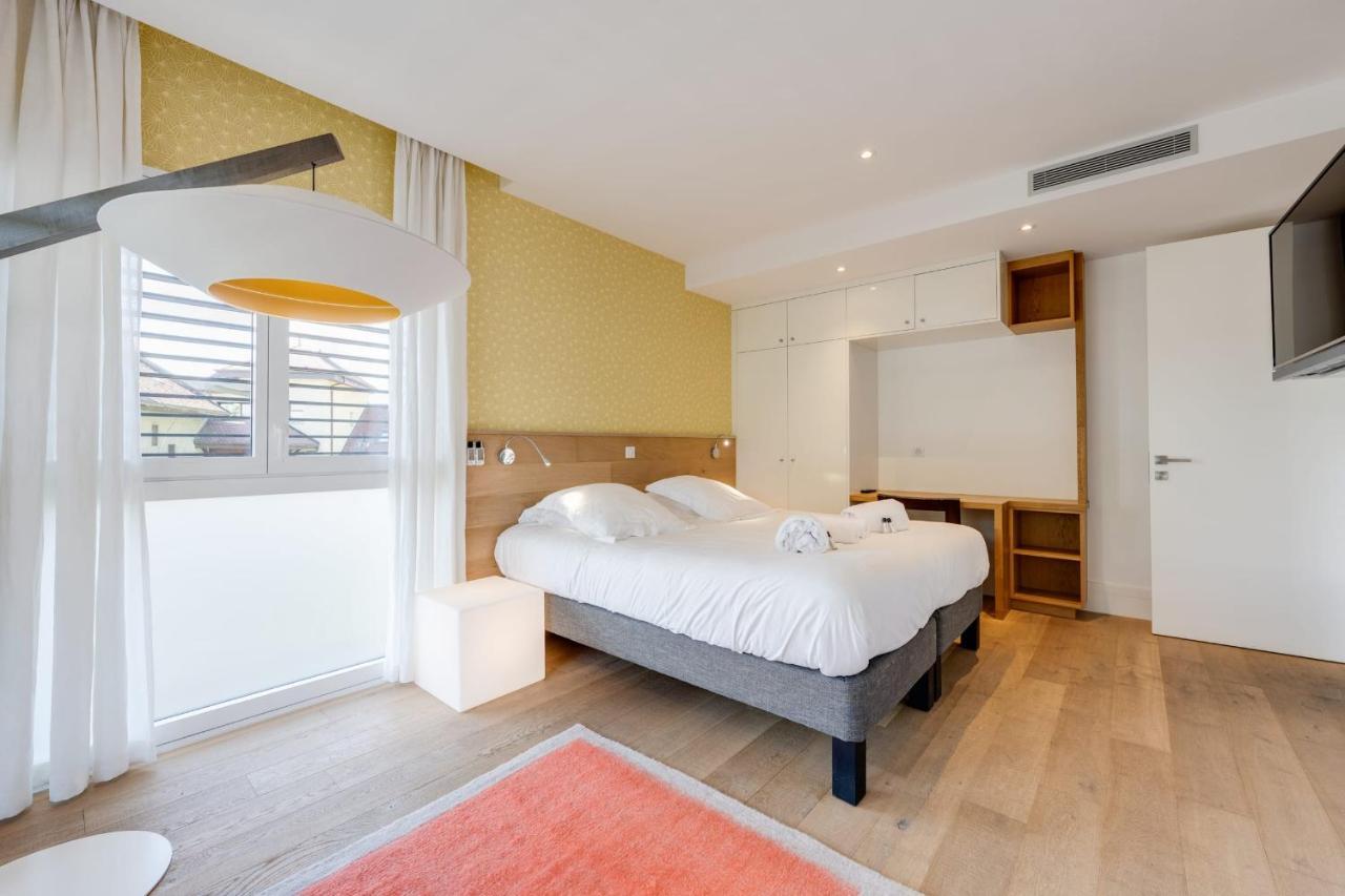 Le Kube - Appartements De Prestige Au Centre D'Annecy Dış mekan fotoğraf